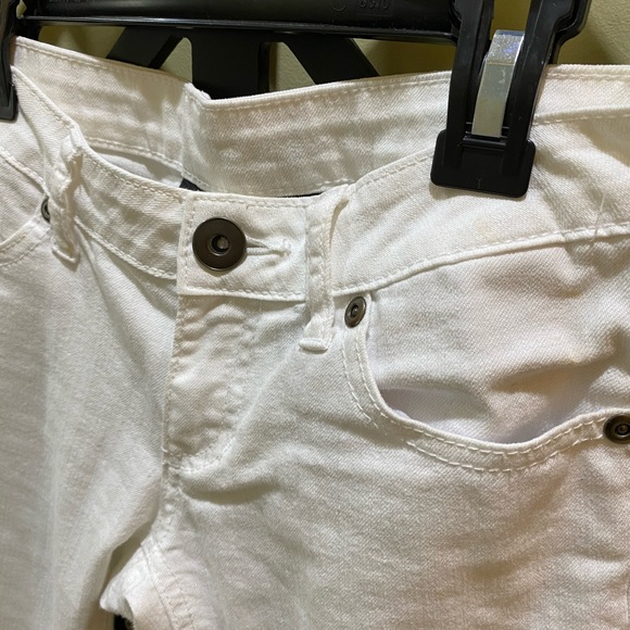 Skinny White Denim Jeans - Picture 2 of 5